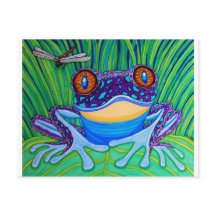 Bright eyed frog