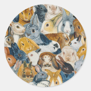 Bright Eyes Classic Round Sticker