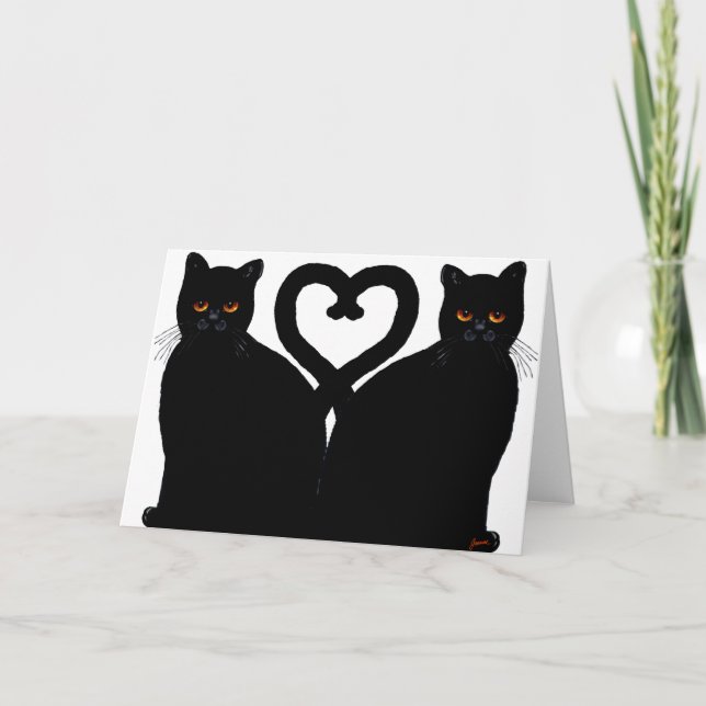 Bright Eyes Heart Card (Front)