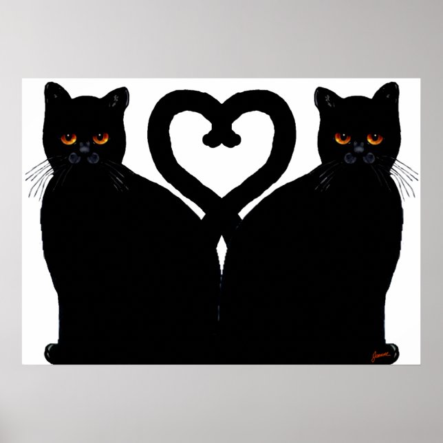 Bright Eyes Heart Poster (Front)