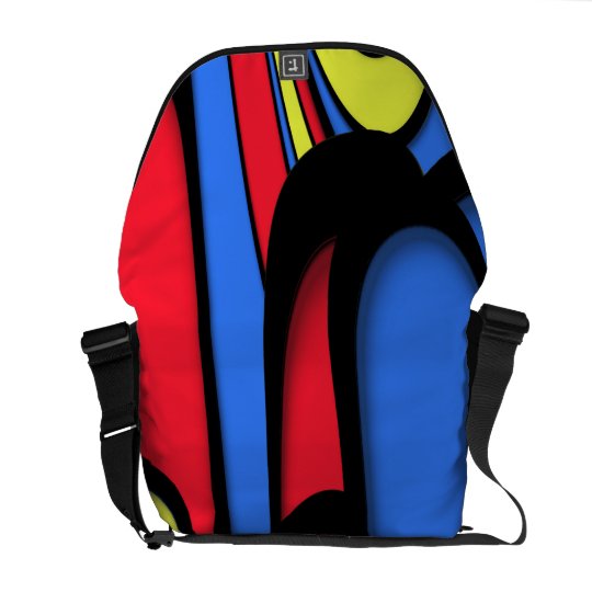 Bright Festive Colours Courier Bags