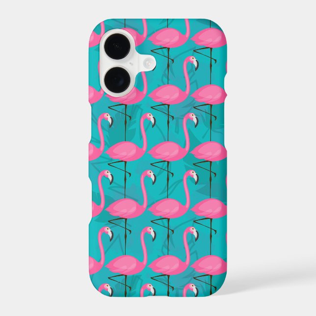 Bright Flamingo Pattern (Back)