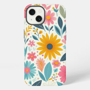 Bright Floral Bloom iPhone 13 Case