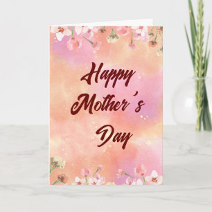Bright Floral   Mother's Day 2025 Card