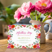 Bright Floral Mother's Day Brunch