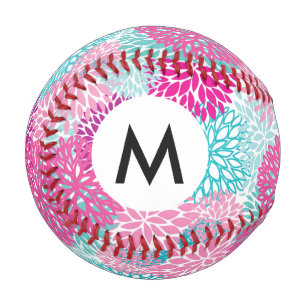 Bright Floral pattern 2 Baseball