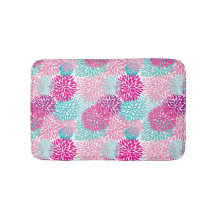 Bright Floral pattern 2 Bath Mat
