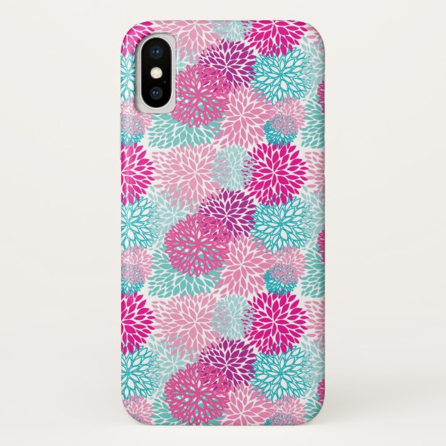 Bright Floral pattern 2 Case-Mate iPhone Case (Back)