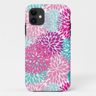 Bright Floral pattern 2 iPhone 11 Case