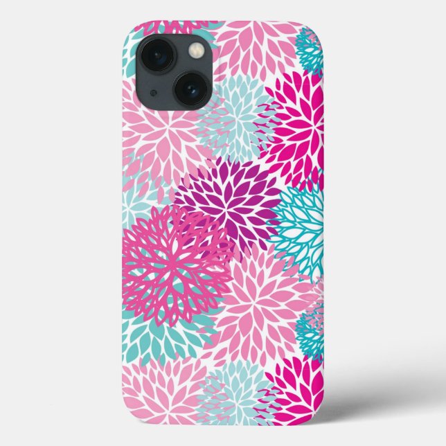 Bright Floral pattern 2 Case-Mate iPhone Case (Back)