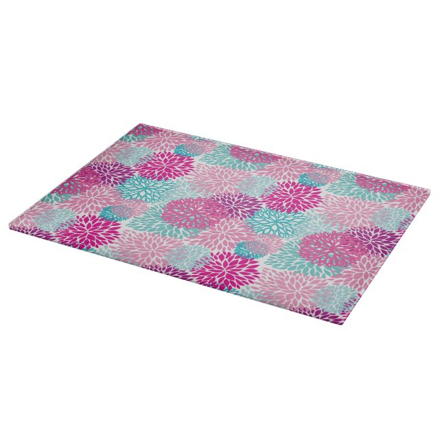 Bright Floral pattern 2 Cutting Board (Corner)