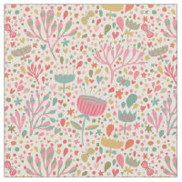 Bright floral pattern