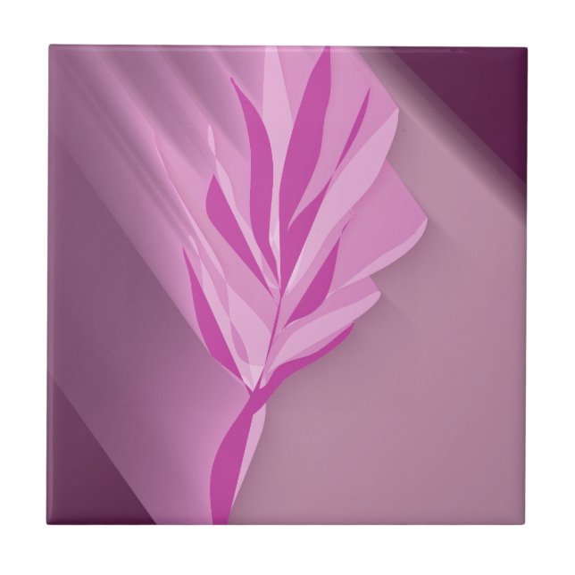 Bright flower. tile (Front)