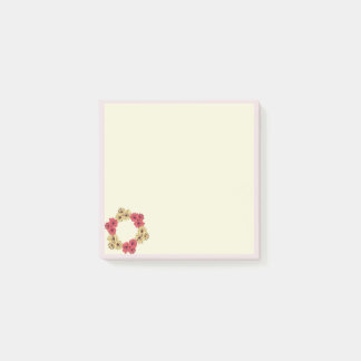 Bright Flowers Post-It Notes