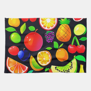 Bright Fruit Collection Kitchen Towel