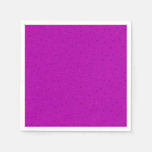 Bright fuchsia with small polka dots. napkin