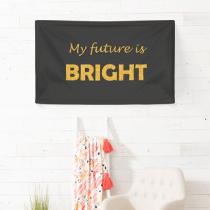 Bright Future Graduation Banner – Inspirational 