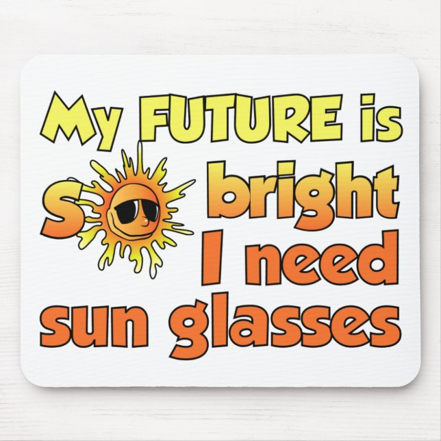 Bright Future mousepad (Front)