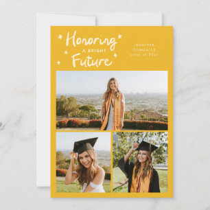 Bright Future Stars Multi Photo Yellow Grad Announcement