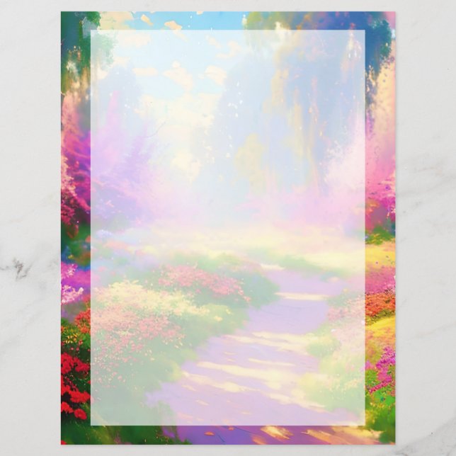 Bright garden (Front)