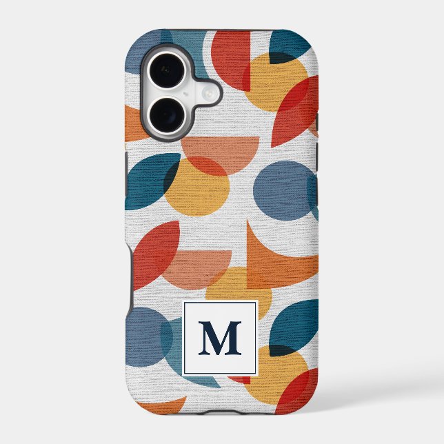 Bright Geometric Abstract Midcentury Modern  (Back)