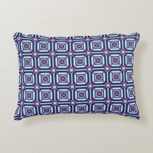 Bright Geometric Design  Accent Pillow