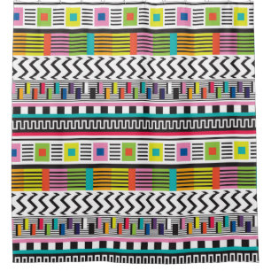 Bright Geometric Lines: Abstract Seamless.