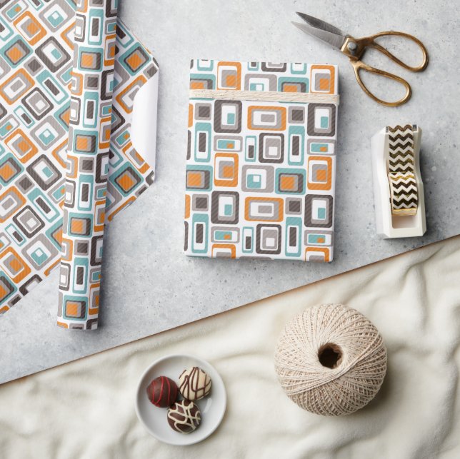 Bright geometric pattern. wrapping paper (Crafts)