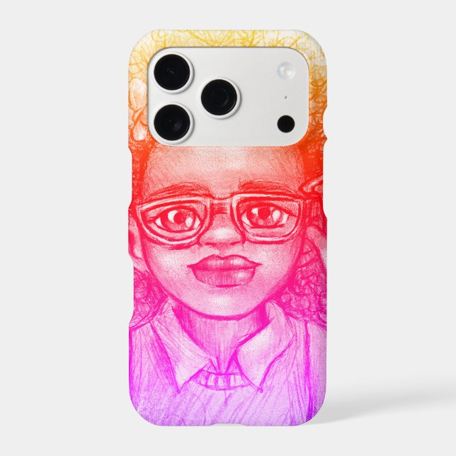 Bright Girl with Glasses (Back)