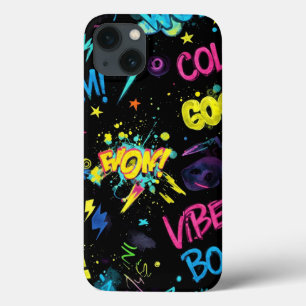 Bright Graffiti by Natasha Us iPhone 13 Case
