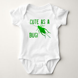 Bright Green Cricket Baby Bodysuit