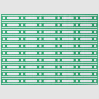 Bright Green Dots Border Decoupage Paper