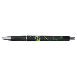 Bright Green Marble Pen