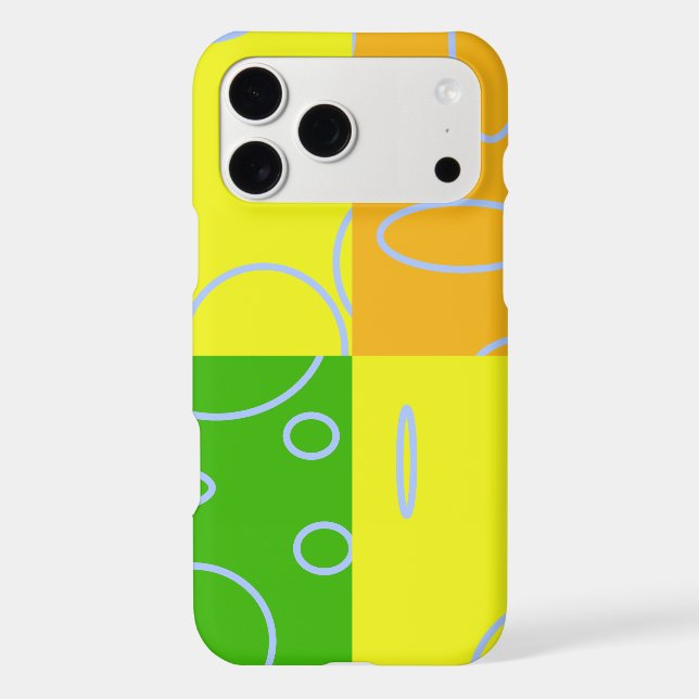 Bright Green Orange Yellow Light Blue Loop (Back)