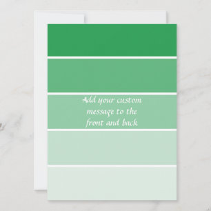 Bright Green Paint Samples