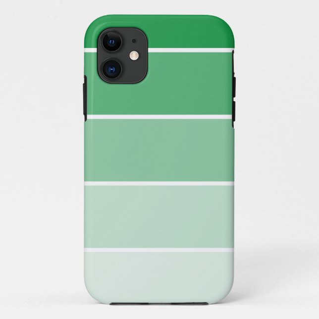 Bright Green Paint Samples Case-Mate iPhone Case (Back)