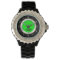 Bright Green Silver Black Monogram