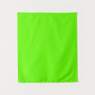 Bright green (solid colour)  tapestry