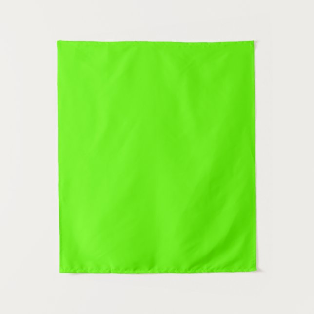 Bright green (solid colour)  tapestry (Front)