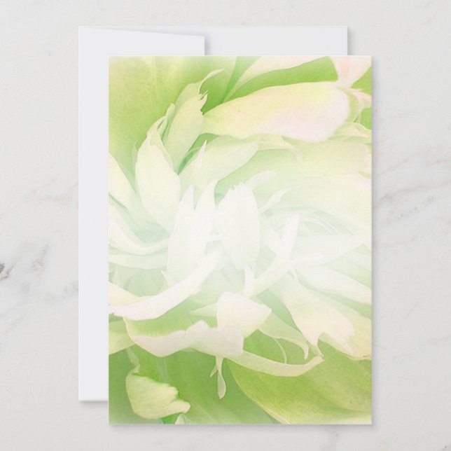 Bright Greenish Floral wedding gift (Front)
