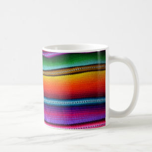 Bright Guatemalan Fabric Stripe Mug