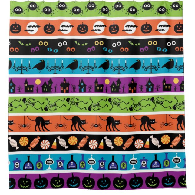 Bright Halloween Border Patterns (Front)