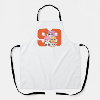 Bright, Happy Friends Apron