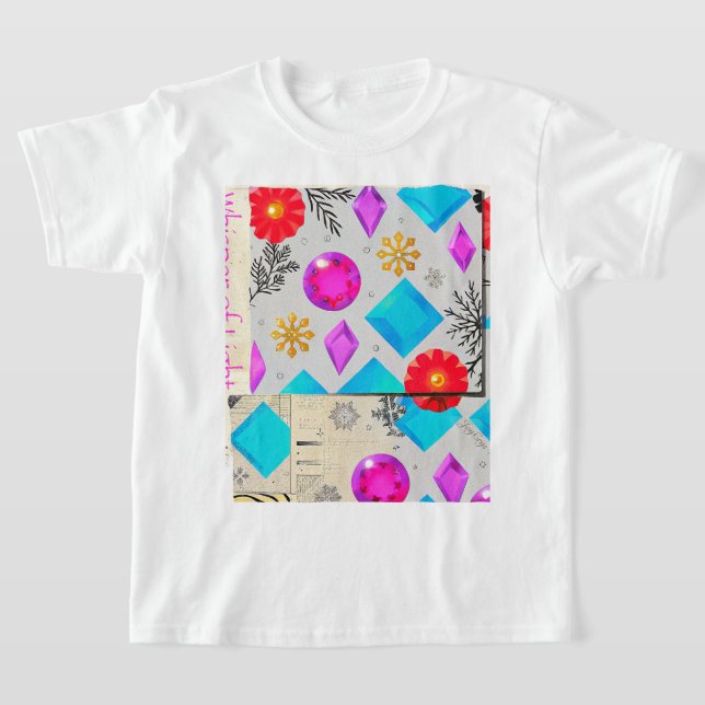 Bright Harmony | Light Series by JoyCrys Studio T-Shirt (Laydown)