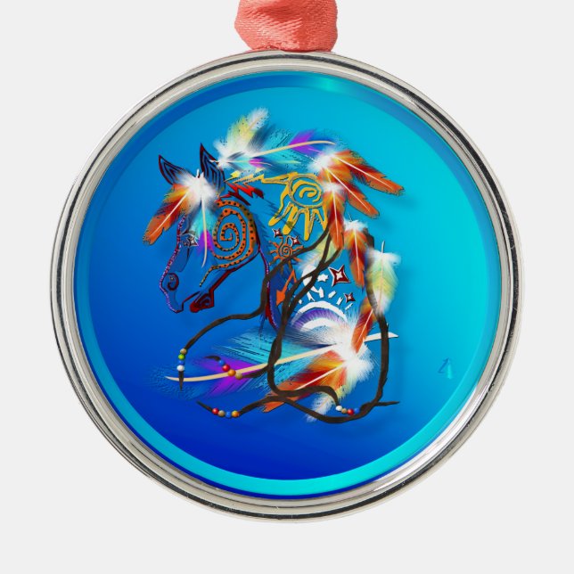 Bright Horse 2 Ornaments (Front)
