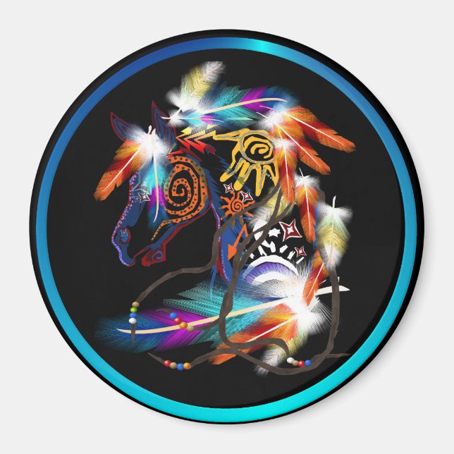 Bright Horse Magnet (Front)