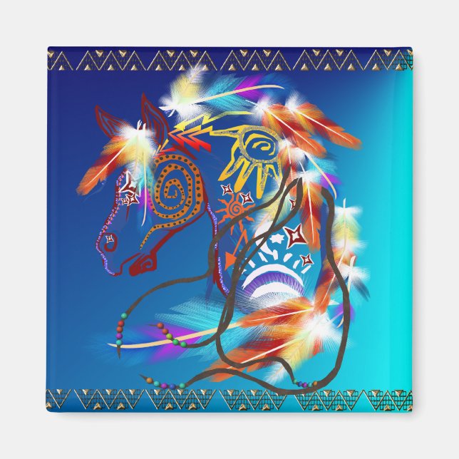 Bright Horse Magnet (Front)