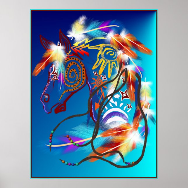 Bright Horse Poster (Front)