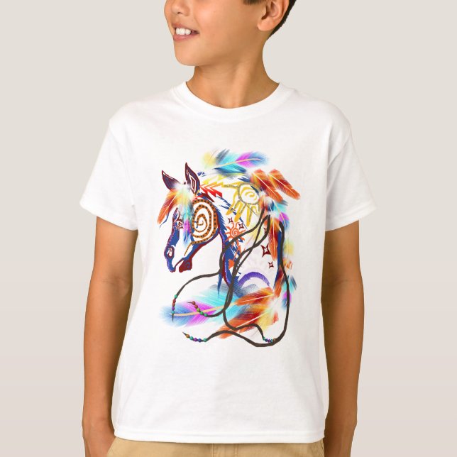 Bright Horse T Shirt (Front)