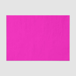 Bright Hot Pink Modern Tissue Paper